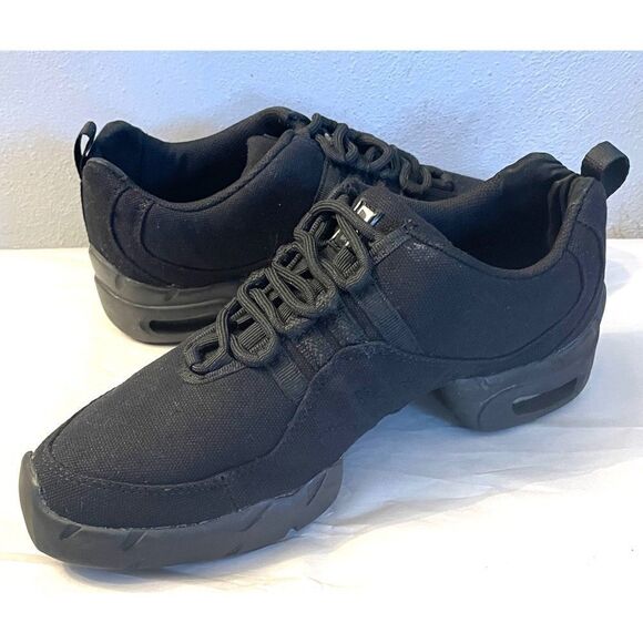 BLOCH S0528L-Boost Canvas Dance Sneakers-BLACK Women’s  Size 11.5 Medium NEW - Picture 13 of 13